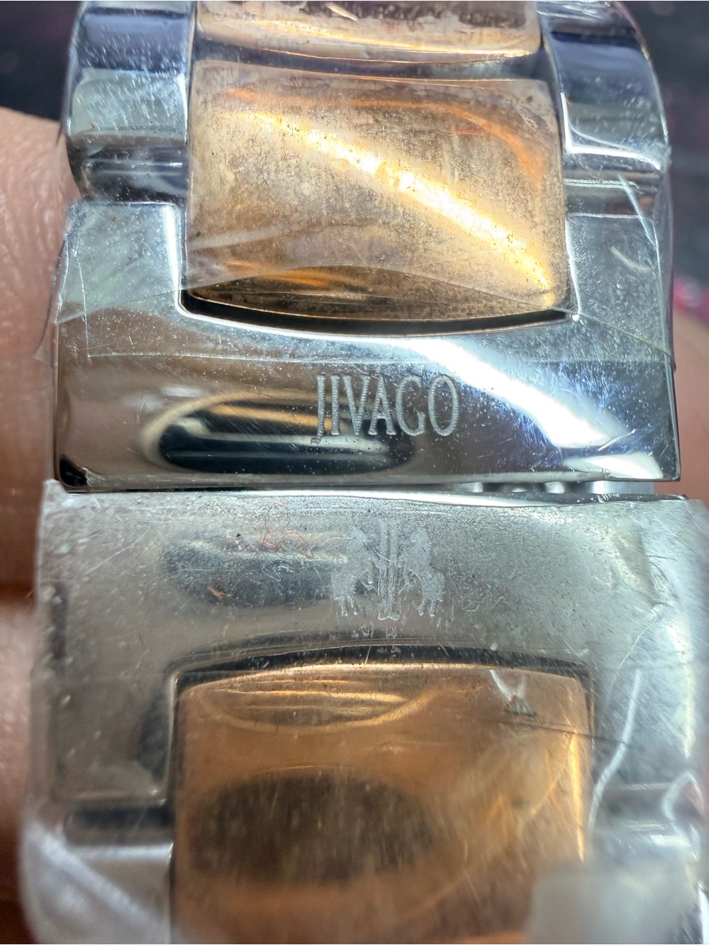 NWOT Jivago Women's JV617 Celebrate Crystal Two-tone Stainless Steel Watch - Picture 9 of 13